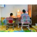 Bàn Học Sinh Chống Gù A16+ Màu Xanh